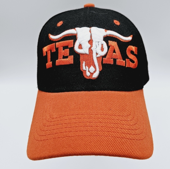 BULLBOT | Texas longhorn embroidered adjustable cap hat - Picture 2 of 7